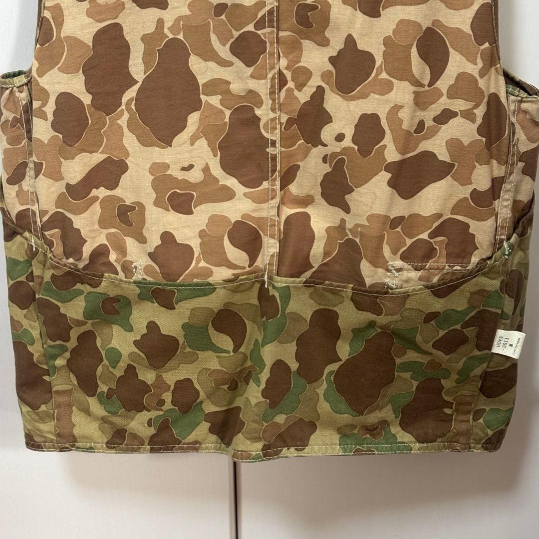 【極美品】サムライジーンズ M ベスト カモフラ