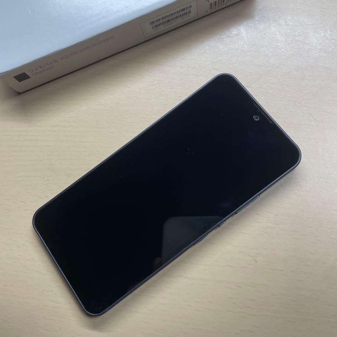 AQUOS wish A104SH 64GB SIMフリー　割れなし