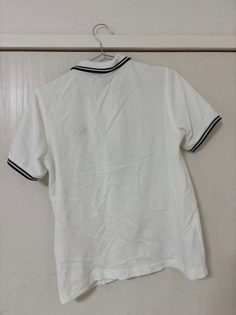 正規品 フレッドペリー FRED PERRY ポロシャツ 白 ホワイト