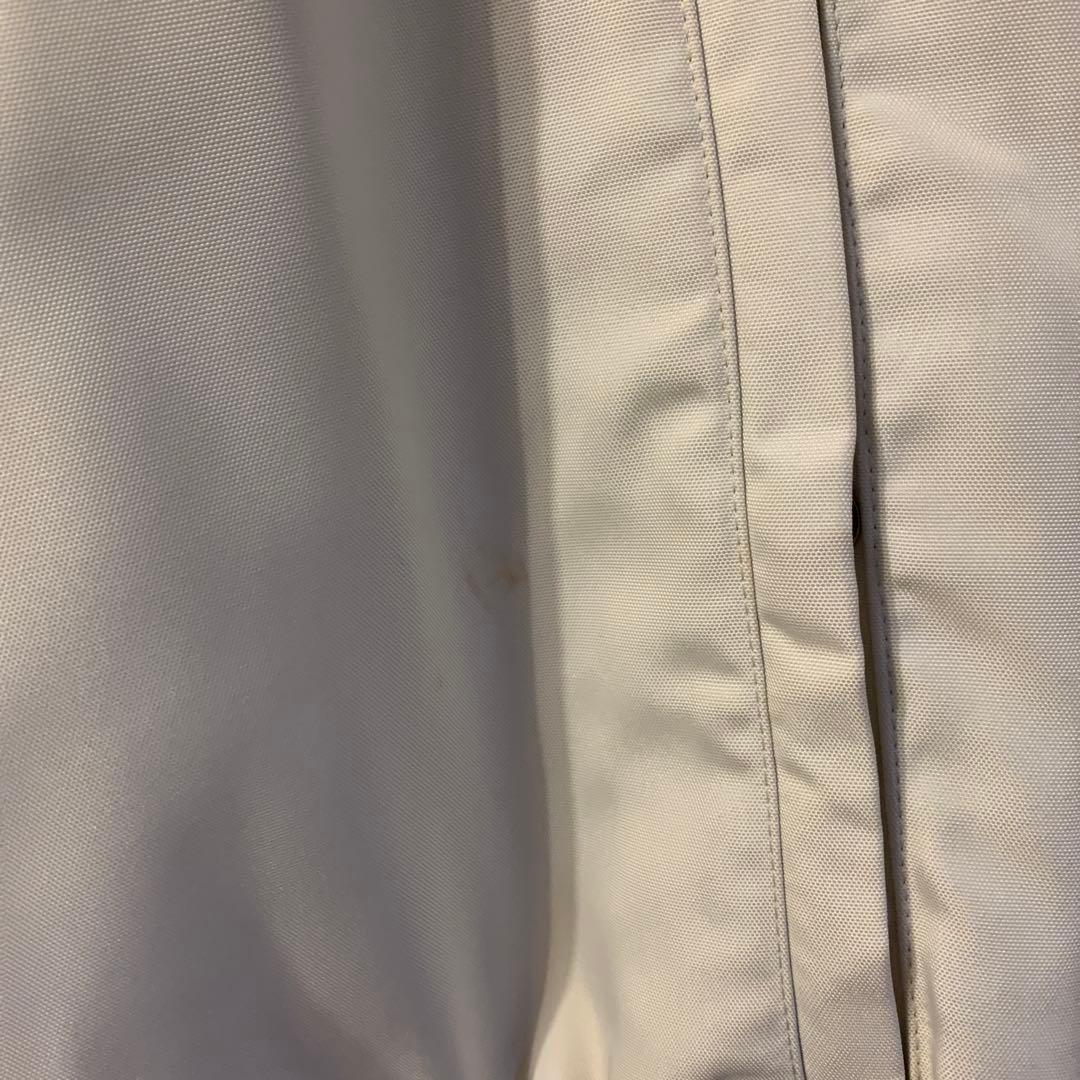 MONCLER ホワイト フード付きジャンパー