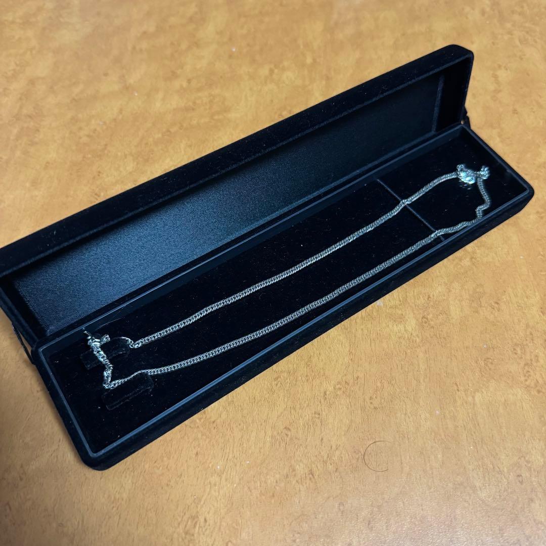 プラチナ喜平ネックレス Pt850 15.6g 50cm 6面 ダブルロック