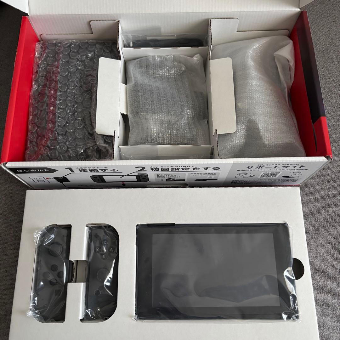 超美品✨ニンテンドースイッチ　本体　グレー
