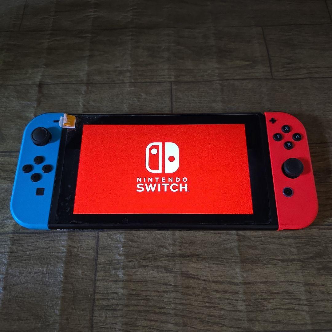 Nintendo Switch ネオンブルー/ネオンレッド 本体+ポーチ