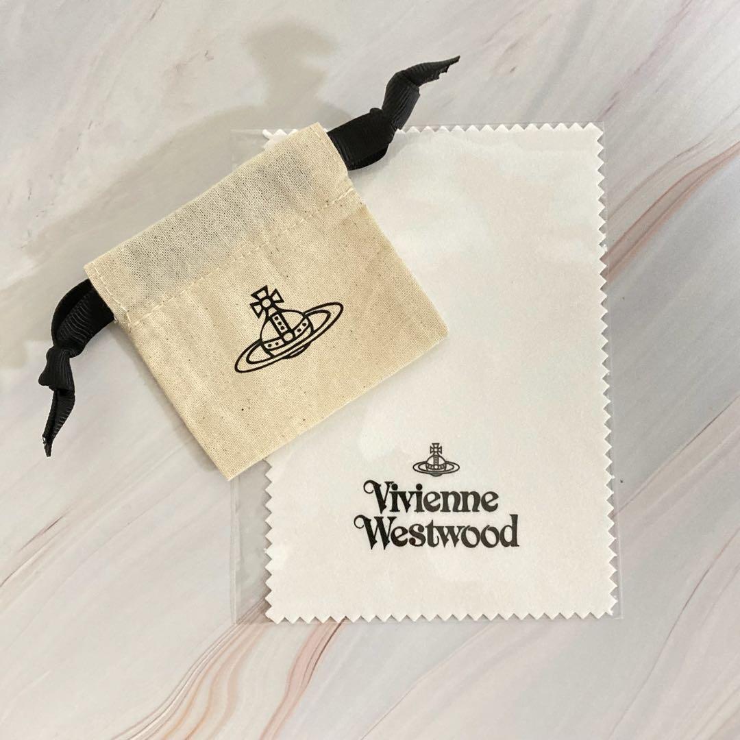 Vivienne Westwood✨タイニーオーブネックレス　ガンメタ×濃紫