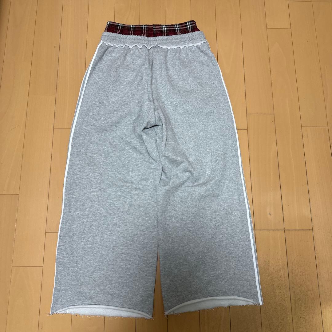 AELFRIC EDEN グレー ワイドパンツ M