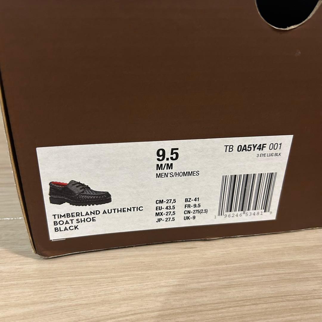 靴 Supreme Timberland 3 Eye Lug Shoe 27.5cm