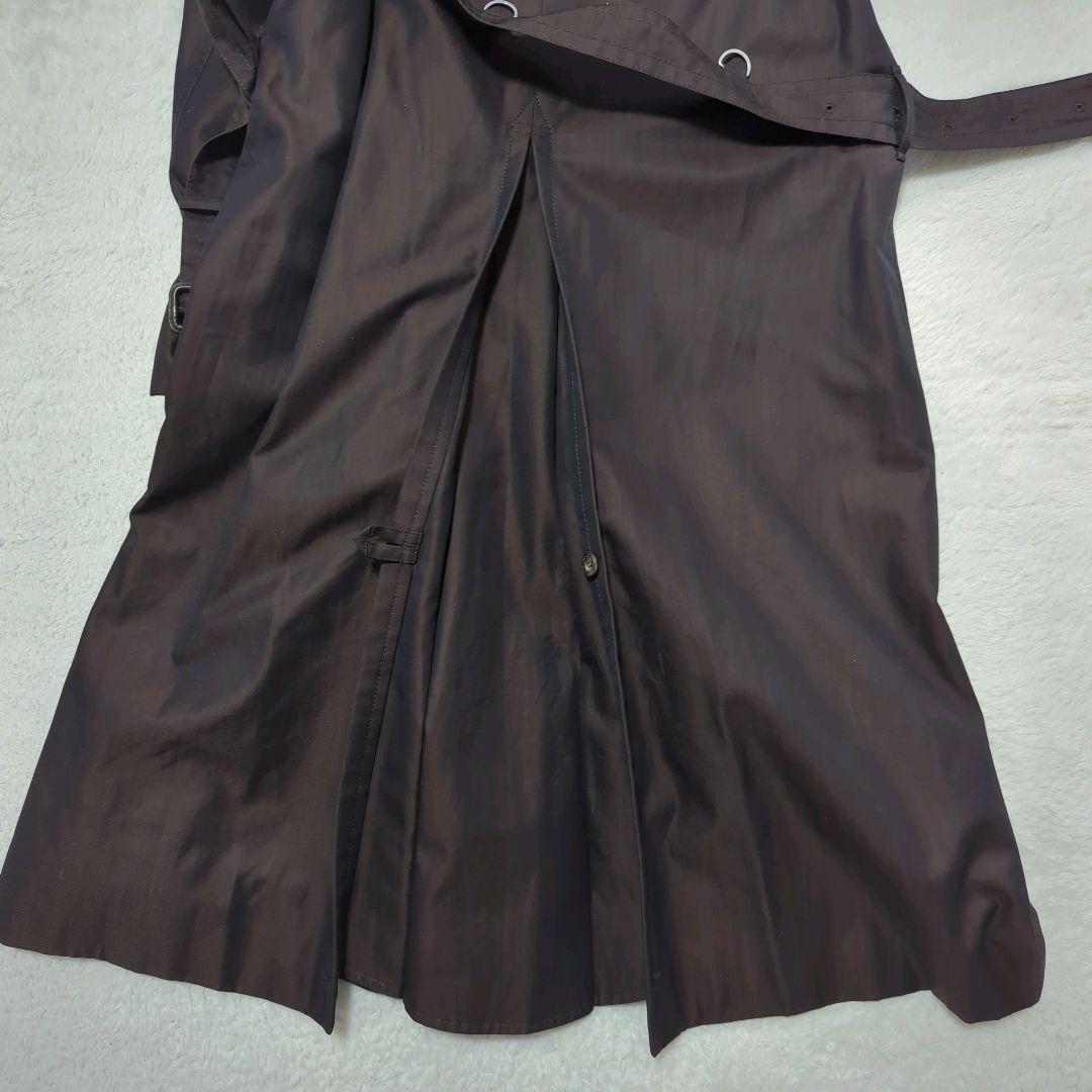 未使用級 Aquascutum ライナー トレンチコート 6F チェック ベルト