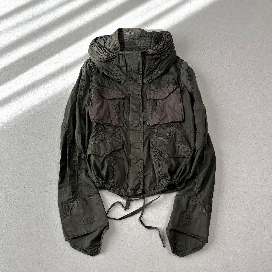 00s goa archive bono jacket khaki 短丈 変形