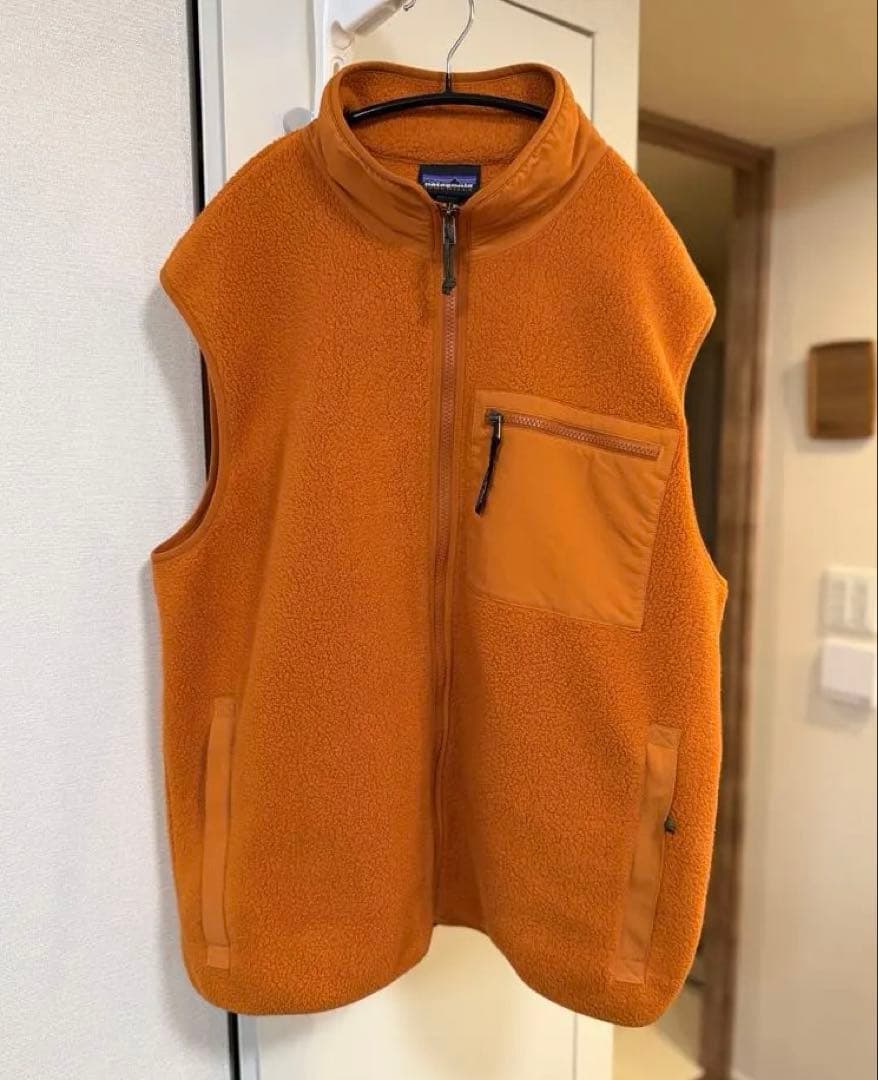 パタゴニア シンチラベスト　USA製　XL オレンジ