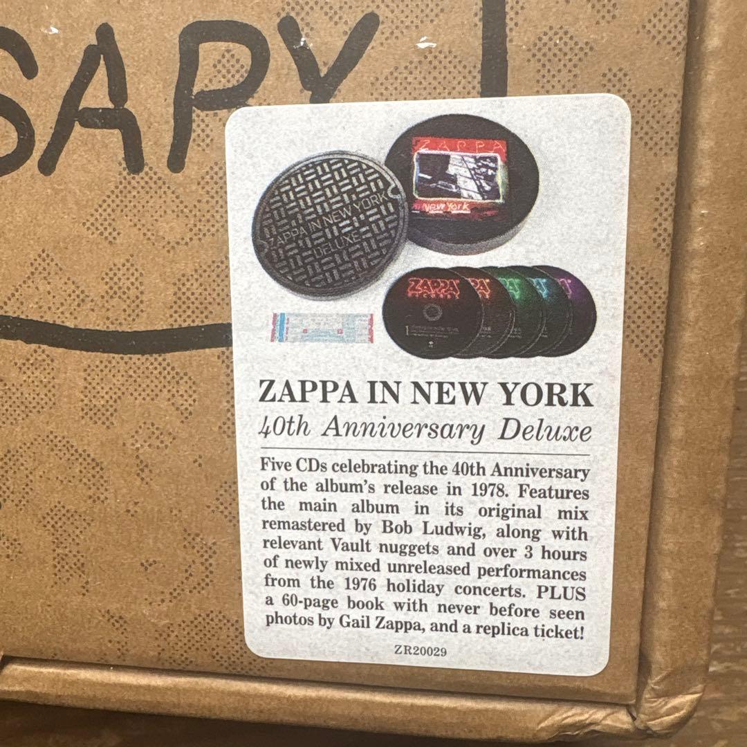 洋楽 Zappa in New York