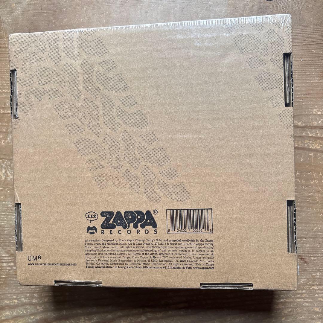 洋楽 Zappa in New York
