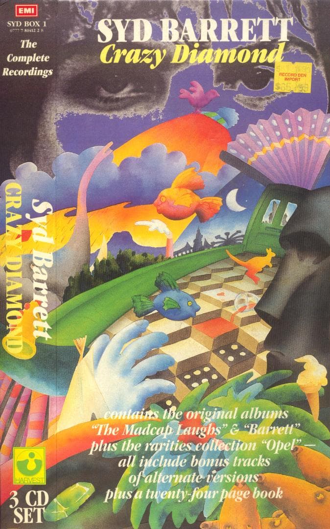 シド・バレット CRAZY DIAMOND UK盤 3CD BOXSET