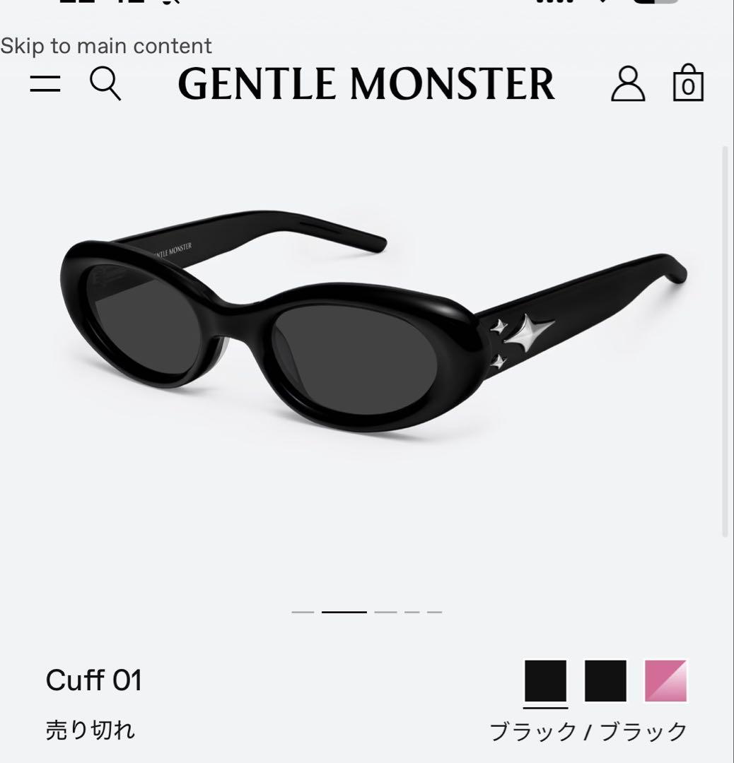 小物 GENTLE MONSTER BOLD Collection CUFF 01