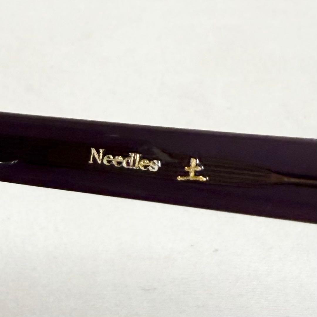 Needles 跳ね上げ式サングラス　土　パープル
