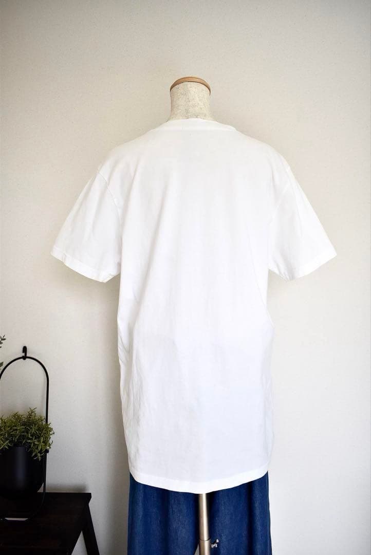 激レア希少！BTSジミン着用TシャツISABEL MARANTロゴTシャツ半袖白