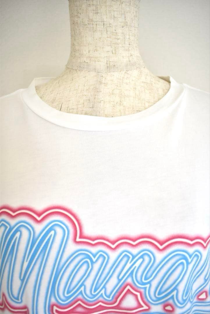 激レア希少！BTSジミン着用TシャツISABEL MARANTロゴTシャツ半袖白