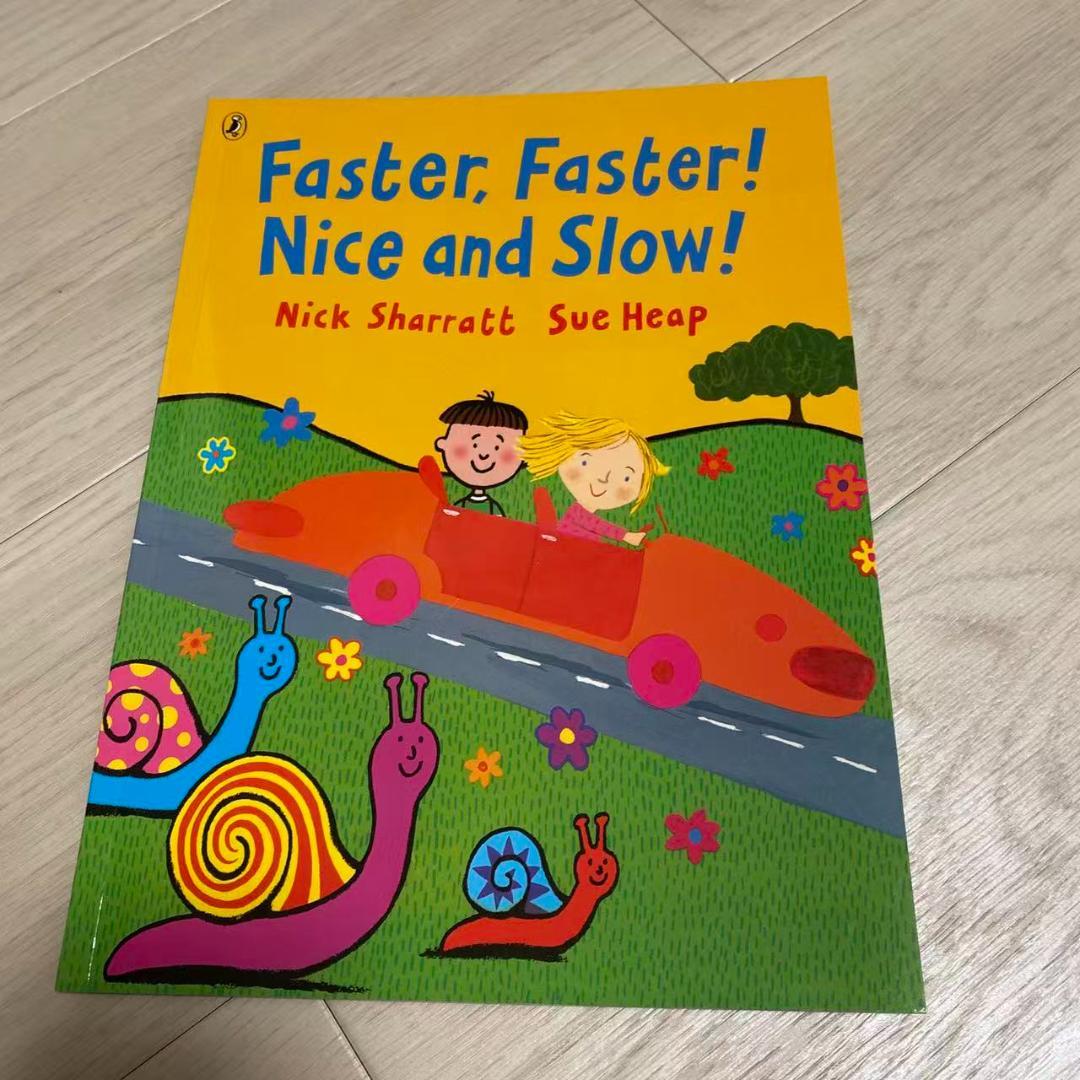 313 Faster Faster Nice and Slow !音声絵本