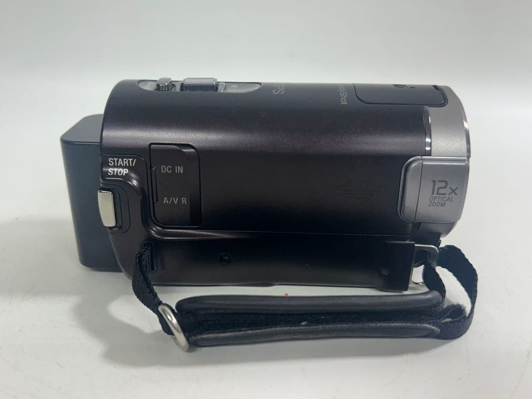SONY HDR-CX370V ビデオカメラ　ボルドーブラウン