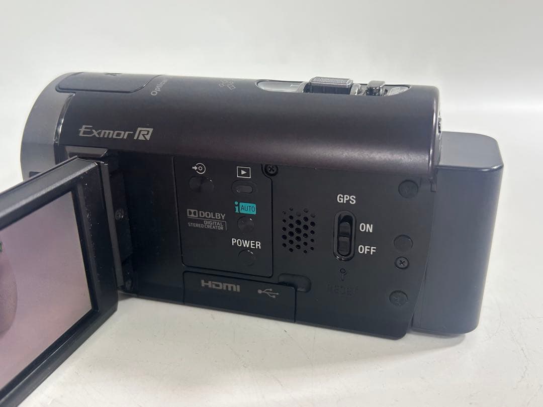SONY HDR-CX370V ビデオカメラ　ボルドーブラウン