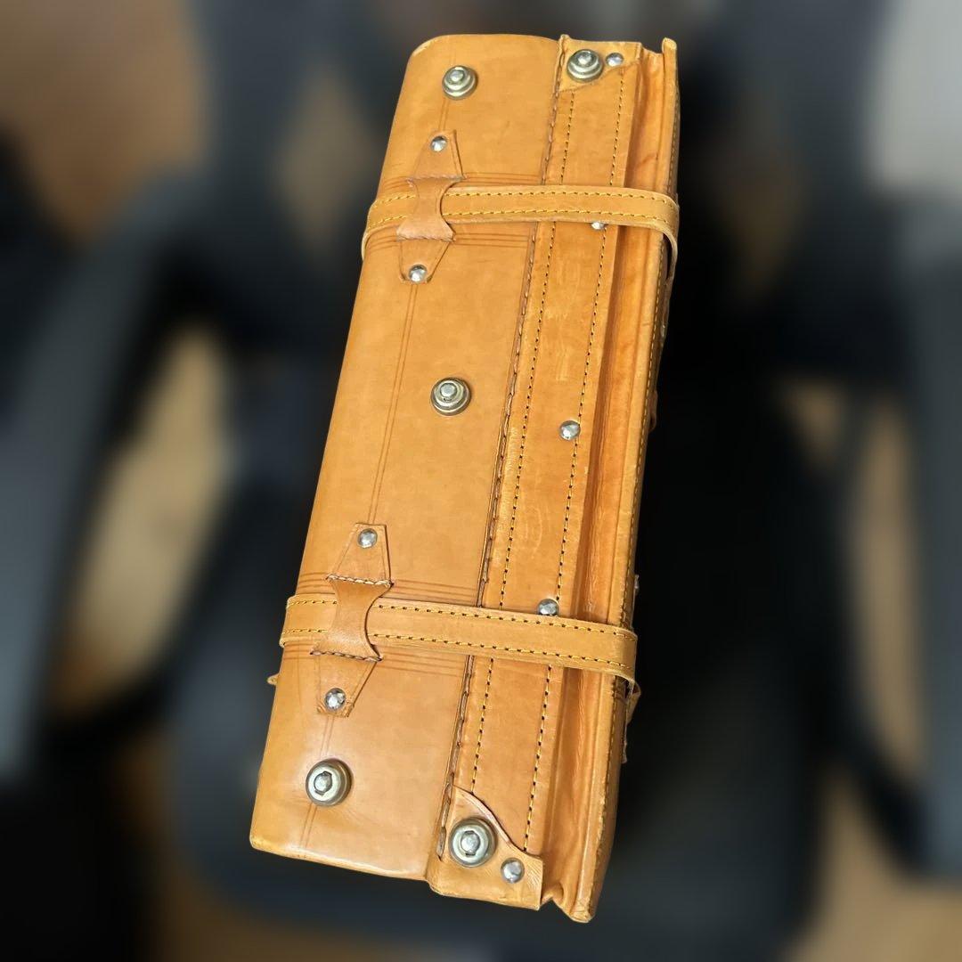 レザー　トランク　良品　ヴィンテージ
