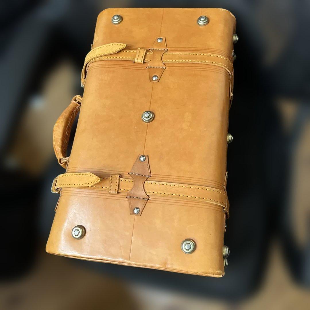 レザー　トランク　良品　ヴィンテージ