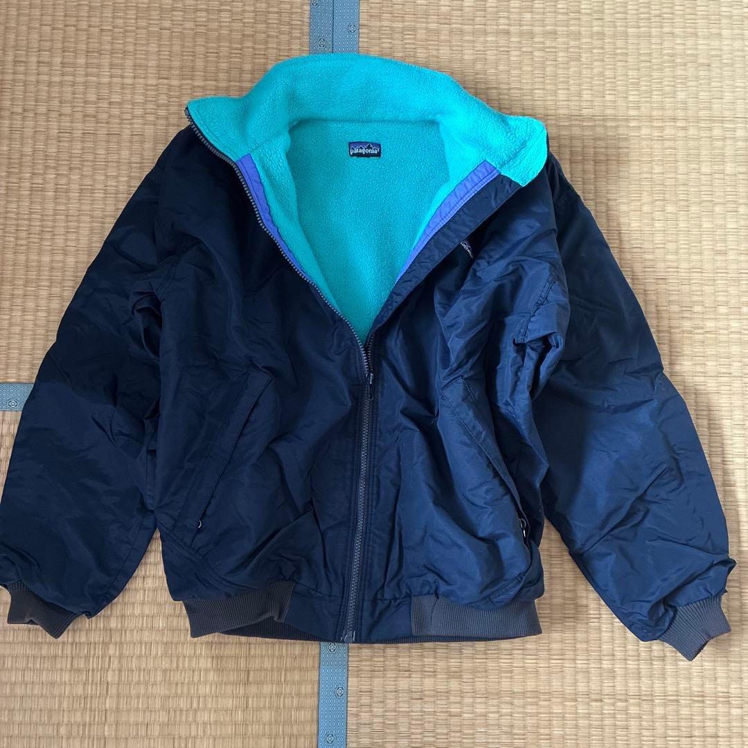 よ*こ様 Patagonia 80s シェルドシンチラ ネイビー USA製 パタ