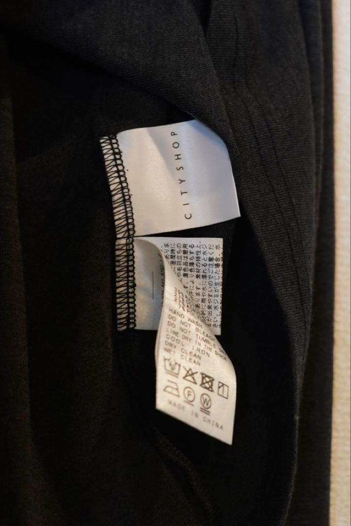 2026SS 完売 CITYSHOP SOFT JERSEY TOP カットソー