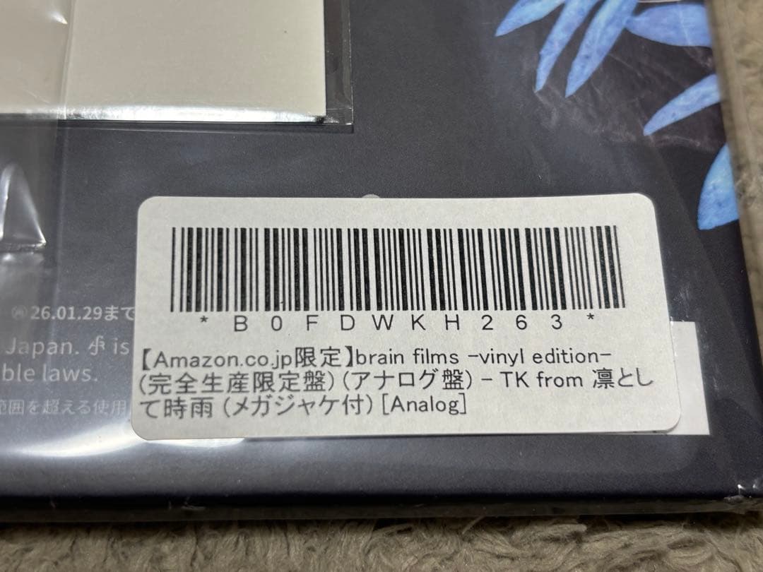 TK from 凛として時雨　brain films vinyl edition