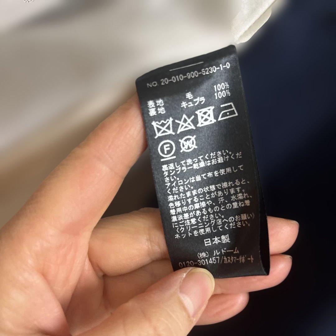 イエナネイビー ダブルブレスト テーラードジャケット