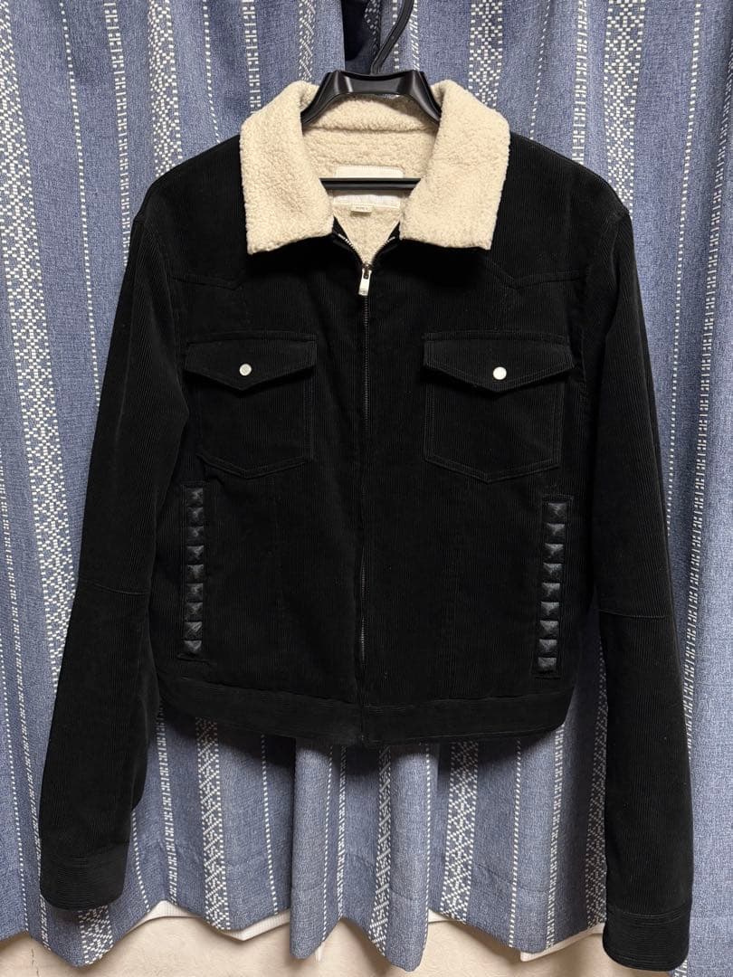 ジャケット・アウター ORIMI FAKE STUDDED TRUCKER