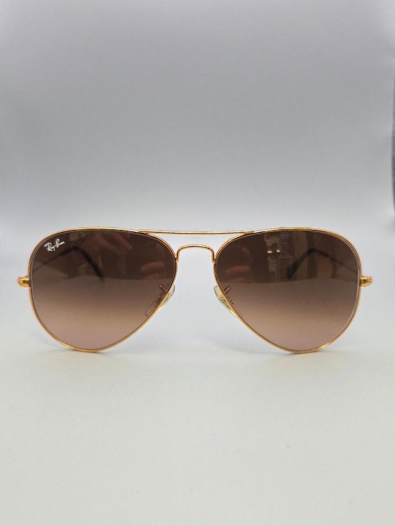 【美品】 レイバン　アビエーター　ブラウン　 58サイズ　Ray-Ban