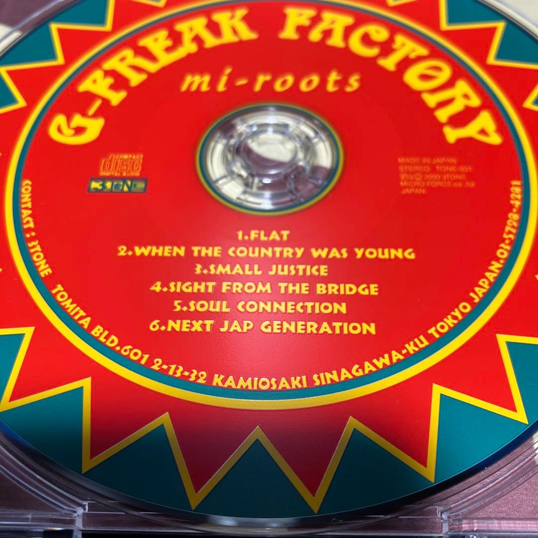 ■[廃盤] G-FREAK FACTORY アルバムCD「mi-roots」■