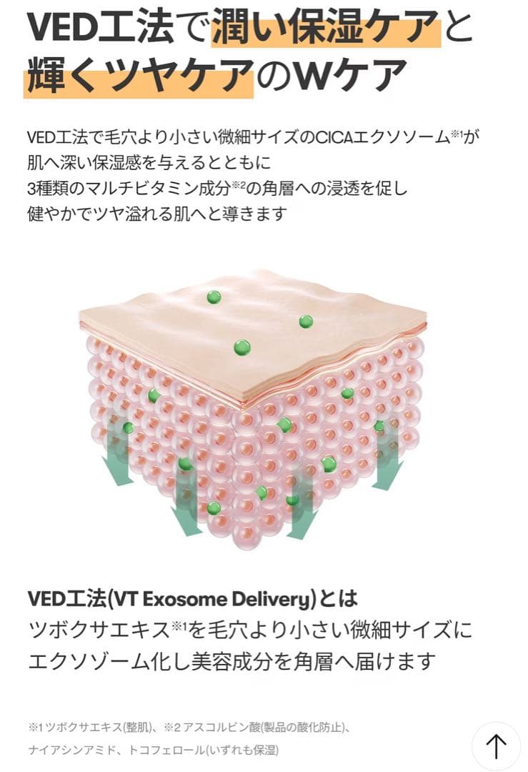 VT/ シカ+スーパーヒアルロン+エクソソーム+ビタライトマスク