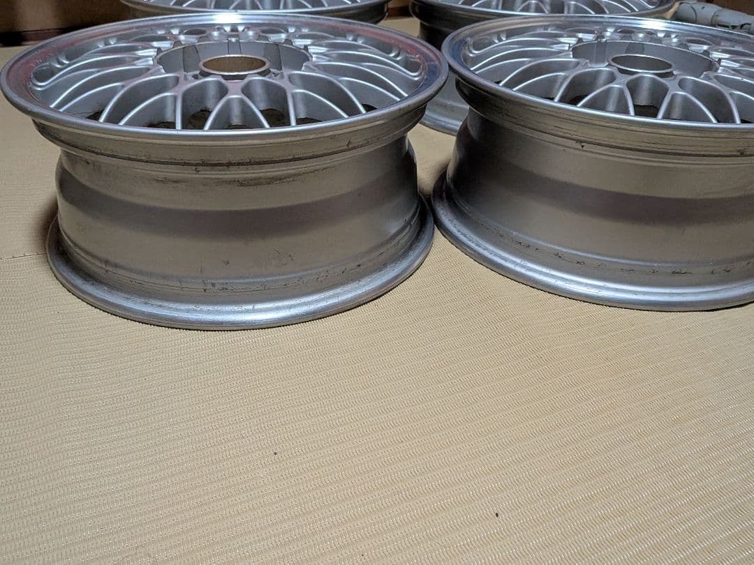 H*Y様 BBS 15インチ 6J オフセット＋45 4穴　pcd100 加工品
