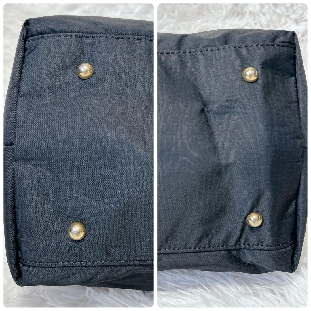 ✨美品✨BALENCIAGA バレンシアガ デカロゴ ナイロン ボストンバッグ