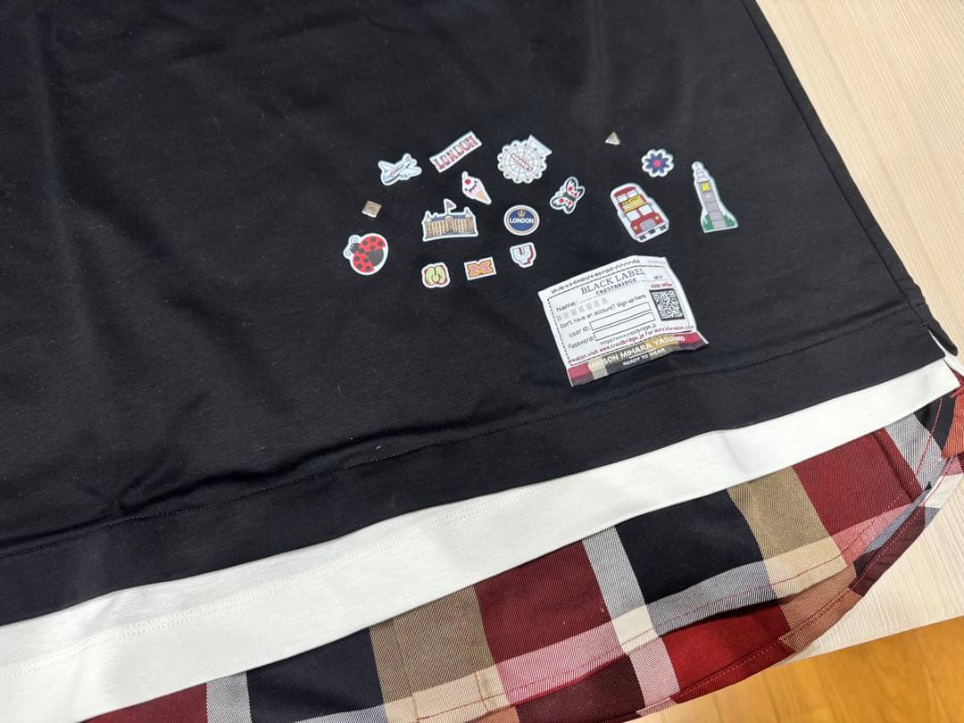 ブラックレーベルクレストブリッジ　メゾン・ミハラヤスヒロ　Tシャツ