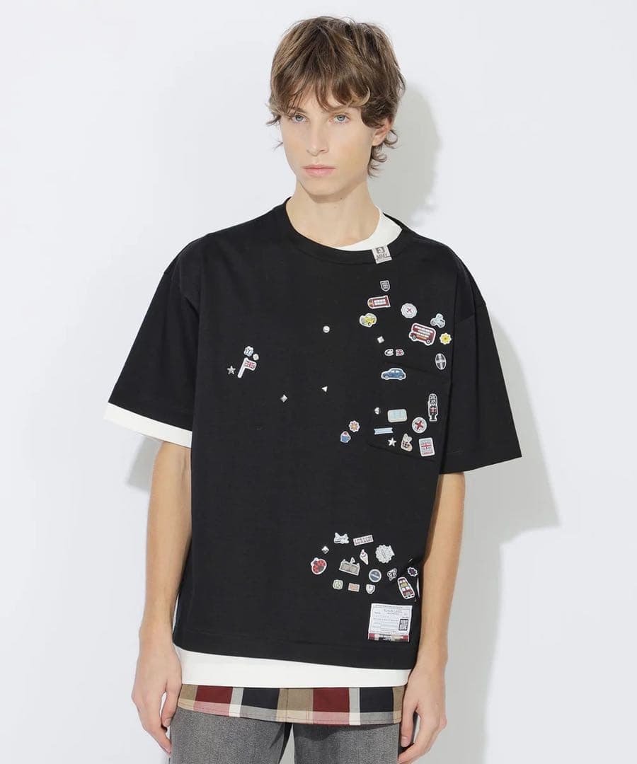 ブラックレーベルクレストブリッジ　メゾン・ミハラヤスヒロ　Tシャツ