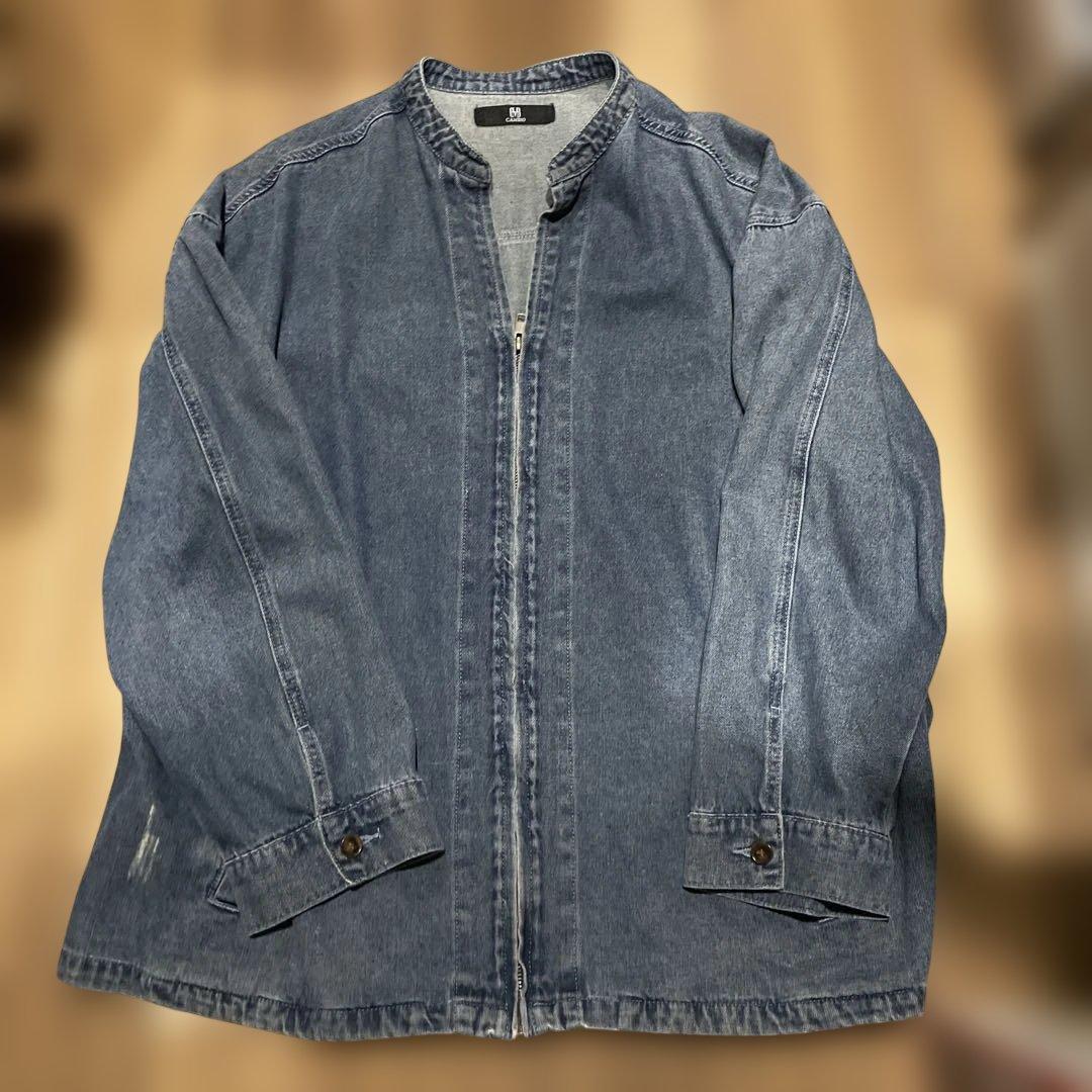 カンビオ　Cambio デニムジャケット カバーオール　sizeS