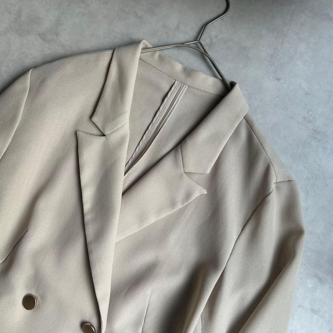 美品✨コラージュガリャルダガランテ 25ss メッシュダブルジャケット 金ボタン