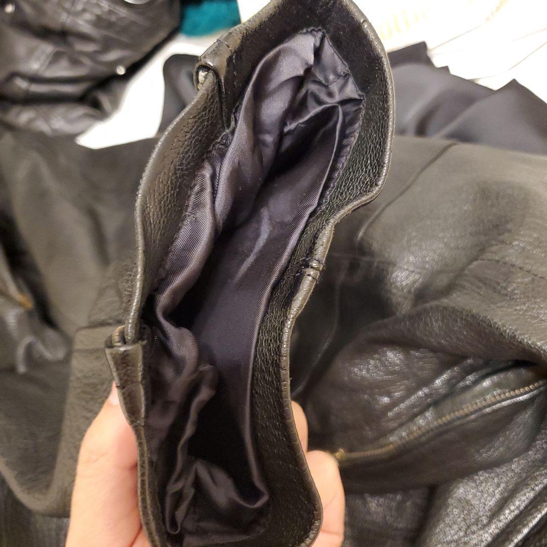 80s Issey miyake men パラシュートレザーパンツ