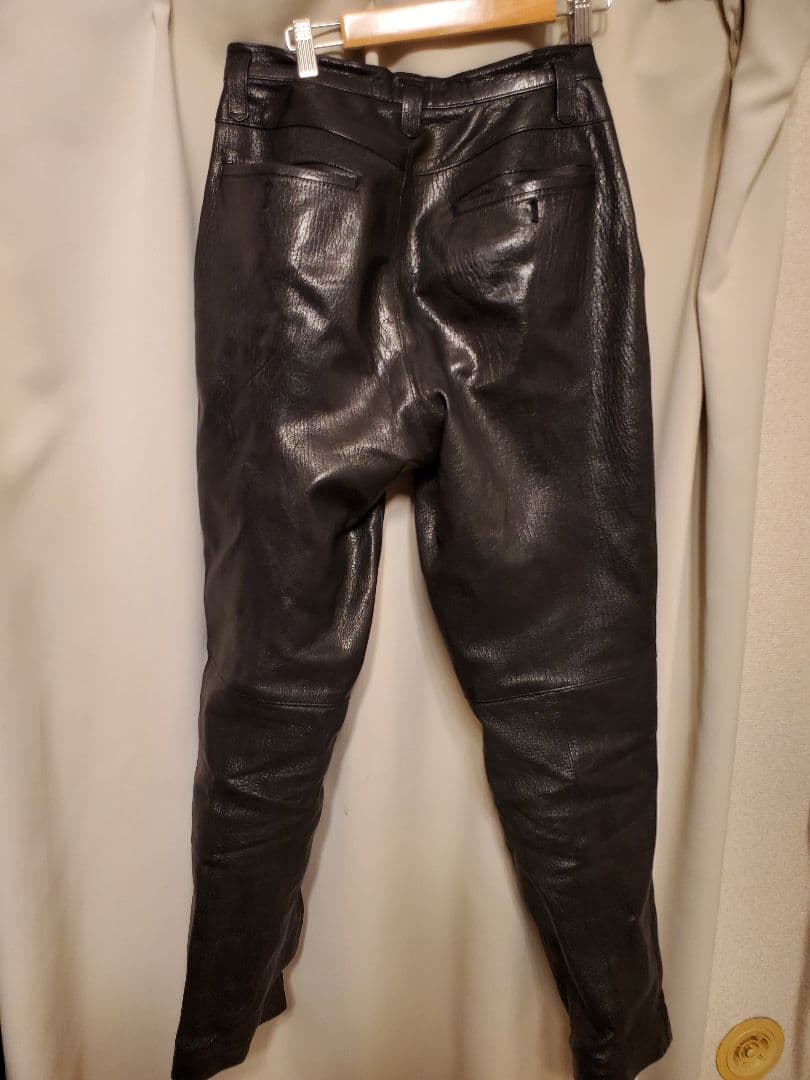 80s Issey miyake men パラシュートレザーパンツ