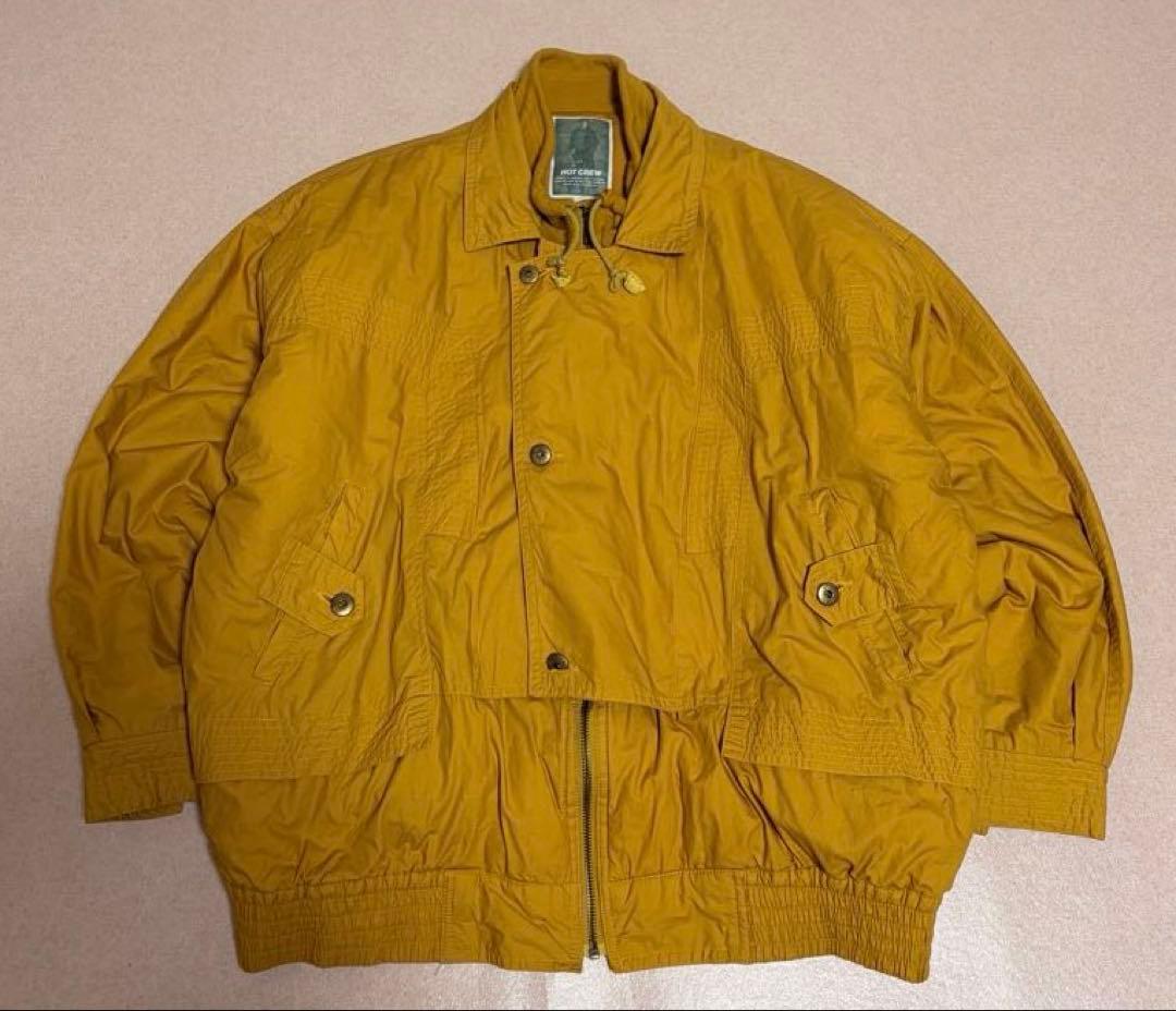 希少archive 80s HOT CREW 中綿 Tech Jacket 短丈