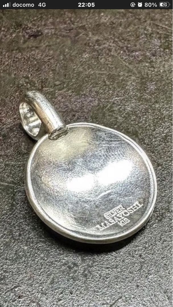 MASAYOSHI MK pendant center 18GOLD 最終値引き