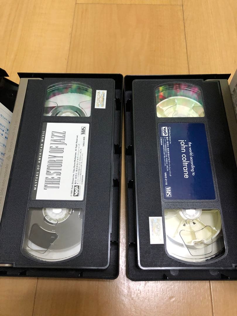JAZZ  VHS  ジョンコルトレーンの世界　偉大なるジャスの歴史