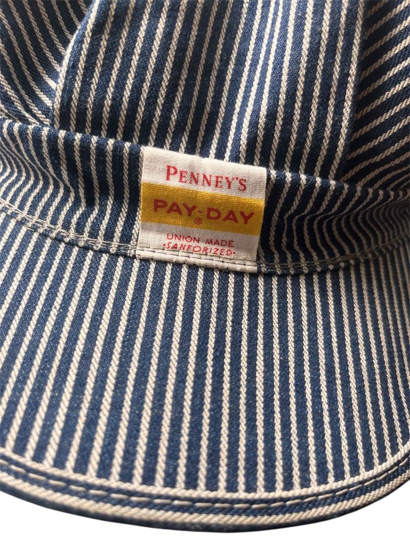 値下げ[希少]PENNEY'S PAY-DAY ワークキャップ50sヴィンテージ