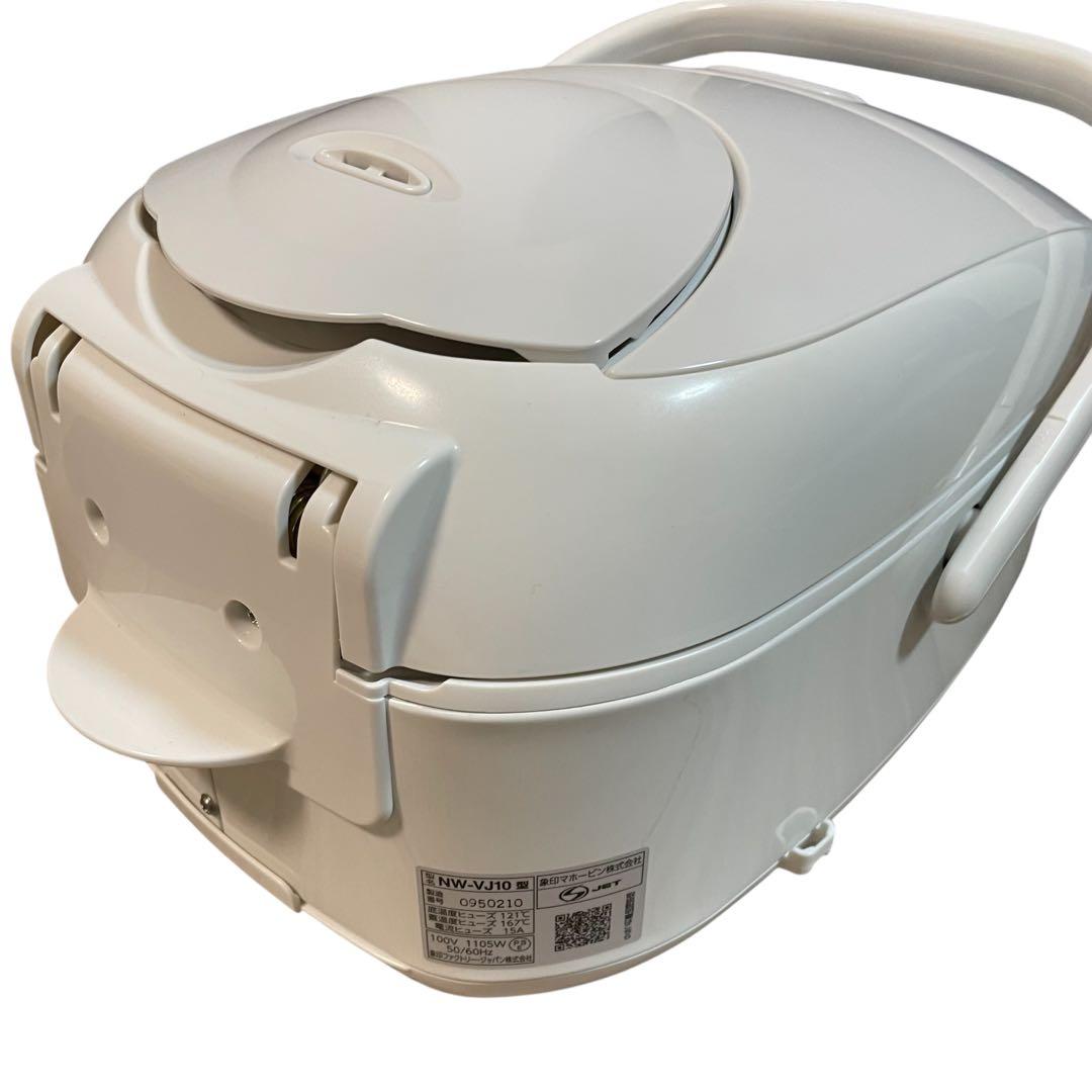 【美品/2025年製】象印 IH炊飯器 NW-VJ10-WA 5.5合 ホワイト