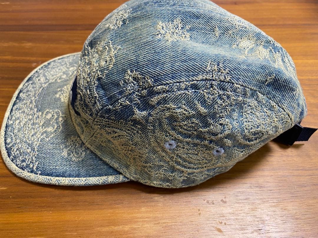 supreme Bandana Denim キャップ ペイズリー デニム