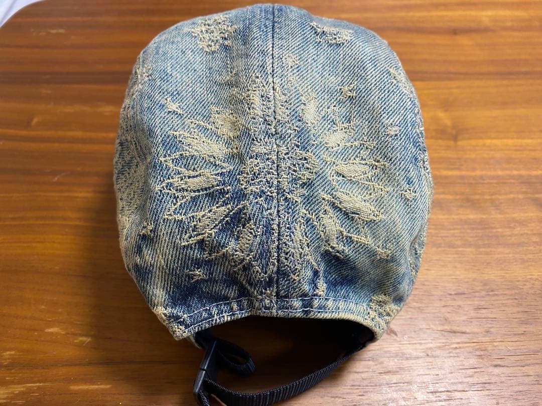 supreme Bandana Denim キャップ ペイズリー デニム