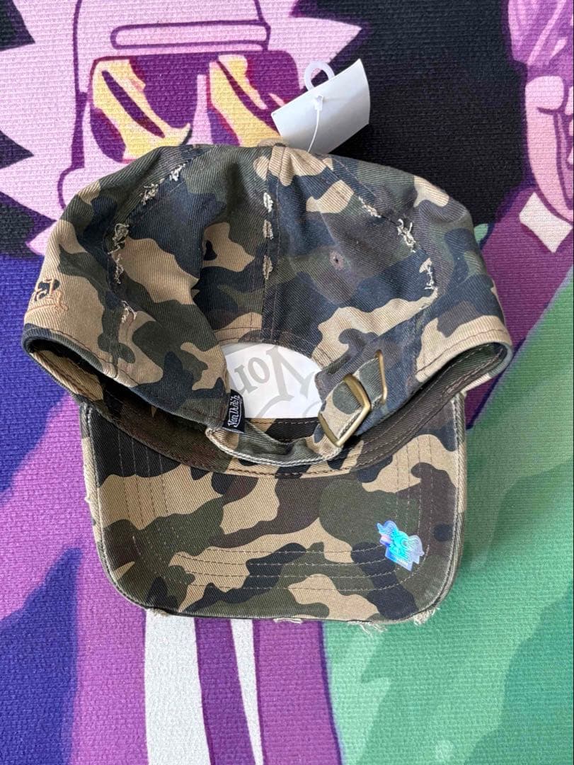 Von Dutch ボンダッチ キャップ 帽子 ハット カモフラ ダメージ迷彩