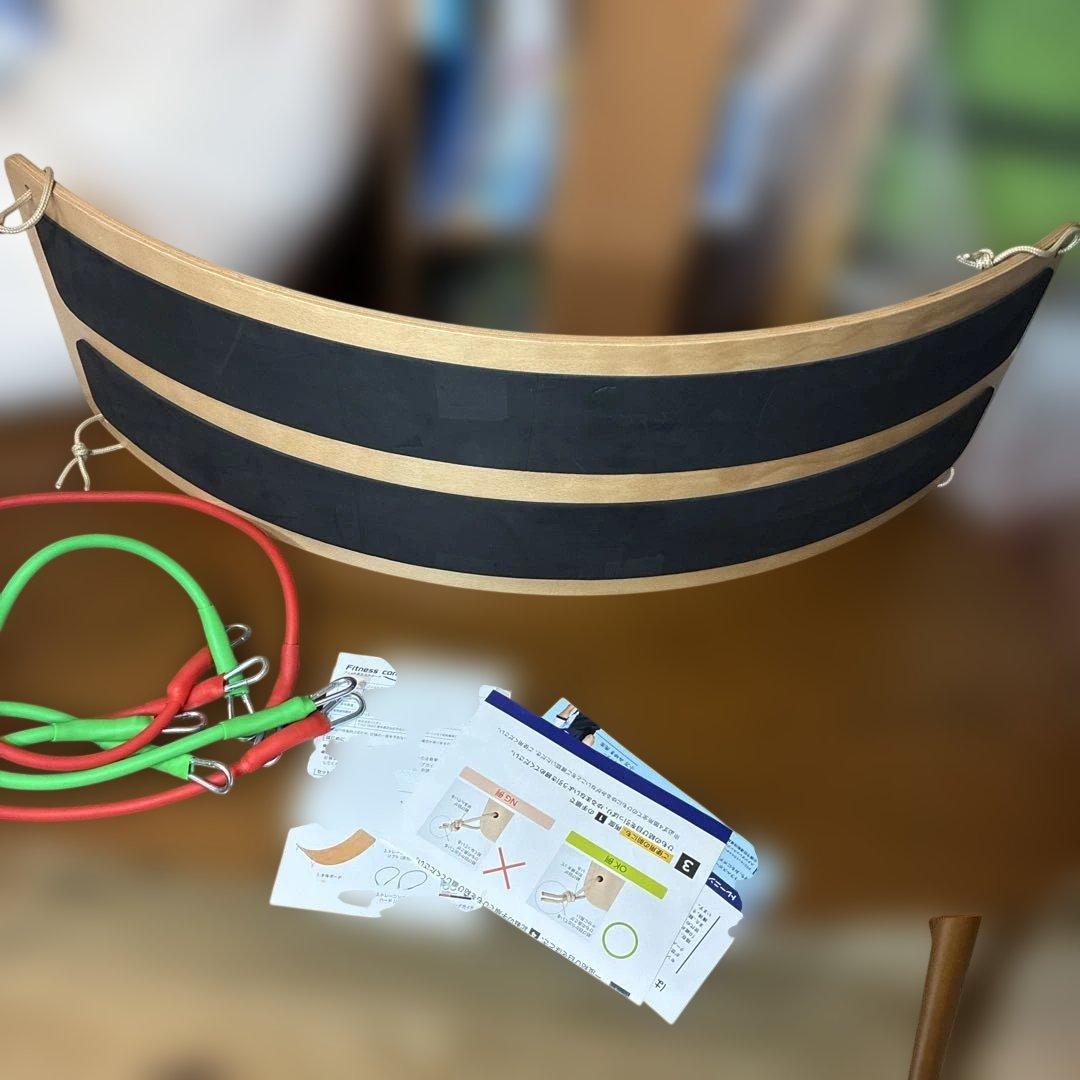 美品　セントラルスポーツ監修　フィットネスコアボード　バランスボード　ダイエット